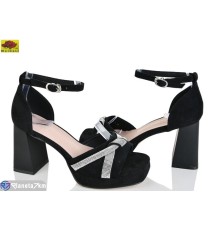 Босоніжки жіночі на літо (6 пар р.36-40) чорний  "Mei De Li"