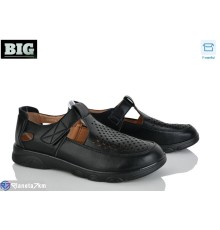 Туфлі жіночі на літо (8 пар р.37-42) чорний  "BIG"