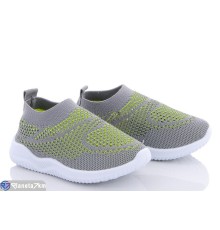 Дитячі кросівки на літо (6 пар р.21-26) сірий  "Gama"