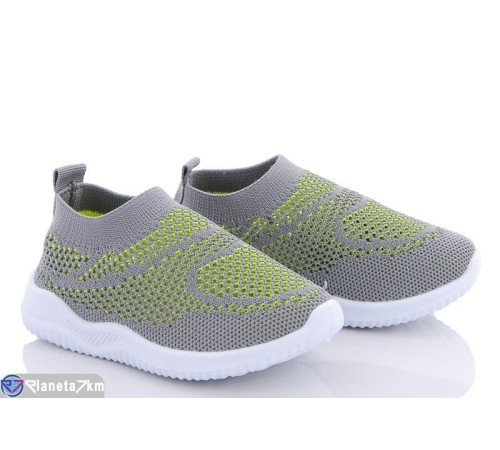 Дитячі кросівки на літо (6 пар р.21-26) сірий  "Gama"