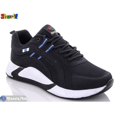 Кросівки чоловічі на весну/осінь (8 пар р.40-44) чорний  "Sharif"