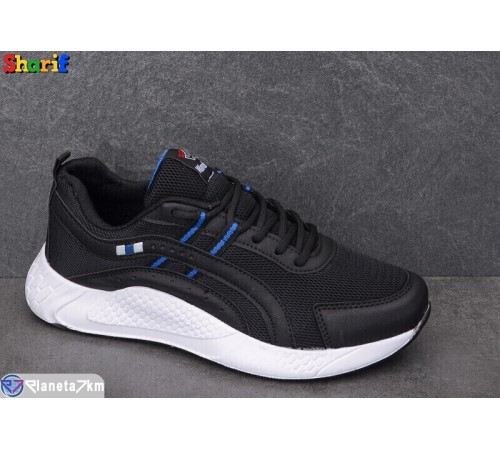 Кросівки чоловічі на весну/осінь (8 пар р.40-45) чорний  "Sharif"