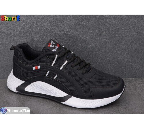 Кросівки чоловічі на весну/осінь (8 пар р.40-45) чорний  "Sharif"