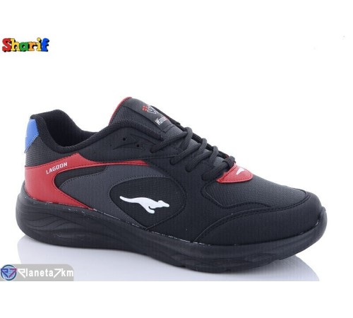 Кросівки чоловічі на весну/осінь (8 пар р.40-45) чорний  "Sharif"