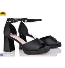 Босоніжки жіночі на літо (6 пар р.36-40) чорний  "Mei De Li"