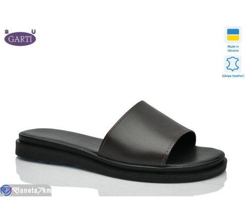 Шлепки жіночі на літо (6 пар р.36-40) коричневий  "Garti"