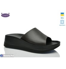 Шлепки жіночі на літо (6 пар р.36-40) коричневий  "Garti"