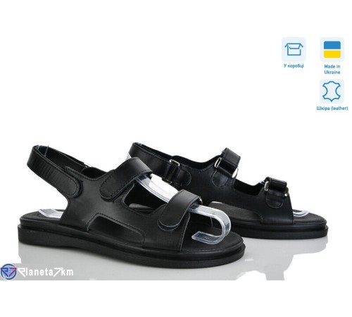 Босоніжки жіночі на літо (6 пар р.36-40) чорний  "Linda"