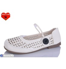 Балетки жіночі на літо (8 пар р.37-41) бежевий  "Jiao Li Mei"