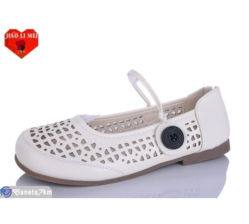 Балетки жіночі на літо (8 пар р.37-41) бежевий  "Jiao Li Mei"