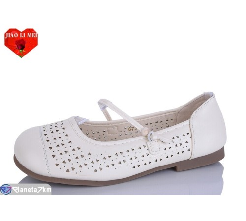 Балетки жіночі на літо (8 пар р.37-41) бежевий  "Jiao Li Mei"