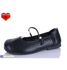 Балетки жіночі на літо (8 пар р.37-41) чорний  "Jiao Li Mei"