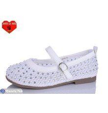 Балетки жіночі на літо (8 пар р.37-41) білий  "Jiao Li Mei"