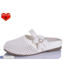 Жіночі сабо на літо (8 пар р.37-41) бежевий  "Jiao Li Mei"