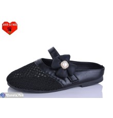 Жіночі сабо на літо (8 пар р.37-41) чорний  "Jiao Li Mei"