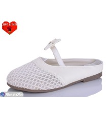 Жіночі сабо на літо (8 пар р.37-41) бежевий  "Jiao Li Mei"