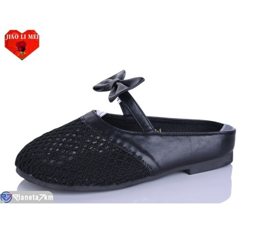 Жіночі сабо на літо (8 пар р.37-41) чорний  "Jiao Li Mei"