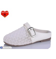 Жіночі сабо на літо (8 пар р.37-41) бежевий  "Jiao Li Mei"