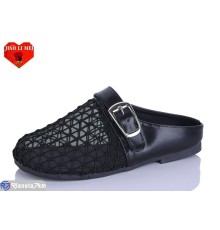 Жіночі сабо на літо (8 пар р.37-41) чорний  "Jiao Li Mei"