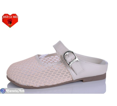 Жіночі сабо на літо (8 пар р.37-41) бежевий  "Jiao Li Mei"