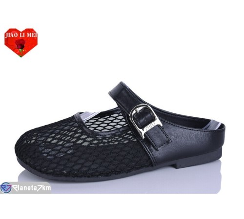 Жіночі сабо на літо (8 пар р.37-41) чорний  "Jiao Li Mei"