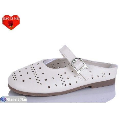 Жіночі сабо на літо (8 пар р.37-41) бежевий  "Jiao Li Mei"