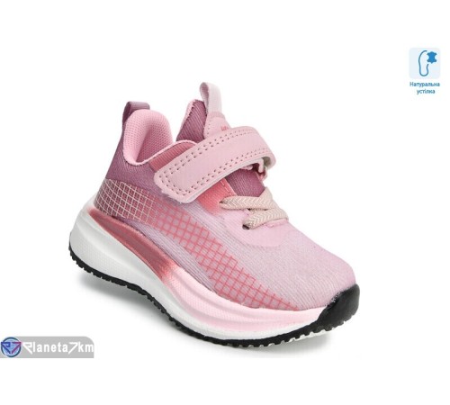 Дитячі кросівки на весну/осінь (8 пар р.21-26) рожевий  "TOMMY"