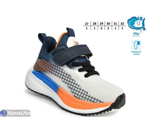 Дитячі кросівки на весну/осінь (8 пар р.27-32) мікс  "TOMMY"