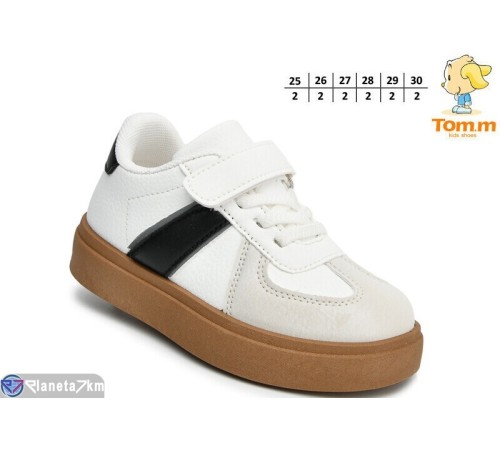 Дитячі кросівки на весну/осінь (12 пар р.25-30) білий  "TOMMY"