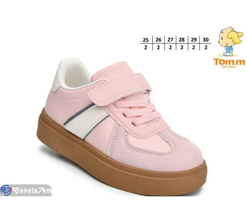 Дитячі кросівки на весну/осінь (12 пар р.25-30) рожевий  "TOMMY"