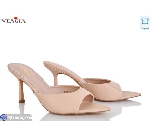 Шлепки жіночі на літо (8 пар р.36-40) бежевий  "Veagia-ADA"