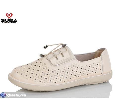 Туфлі жіночі на літо (8 пар р.37-41) білий  "SUBA"