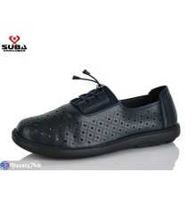 Туфлі жіночі на літо (8 пар р.37-41) синій  "SUBA"