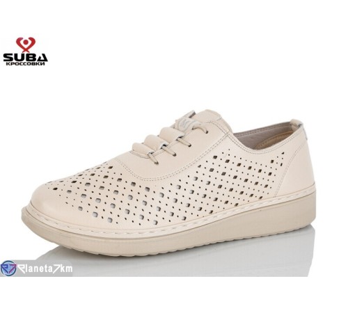 Кросівки жіночі на літо (8 пар р.37-42) бежевий  "SUBA"