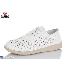 Кросівки жіночі на літо (8 пар р.37-42) білий  "SUBA"