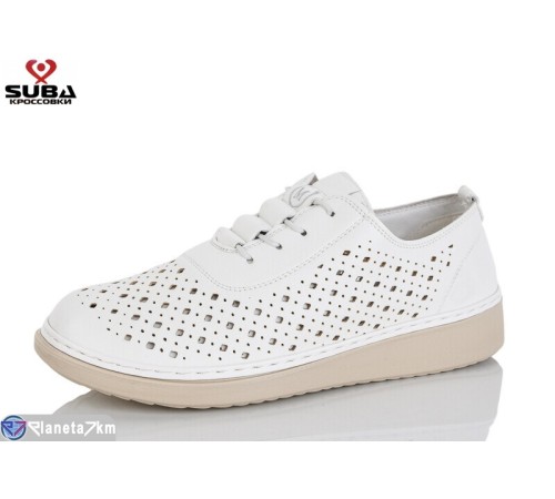 Кросівки жіночі на літо (8 пар р.37-42) білий  "SUBA"