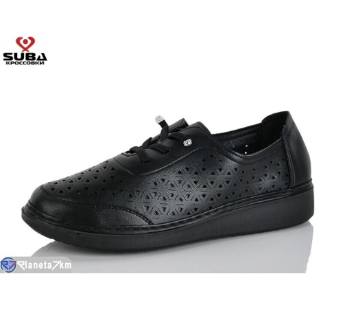 Кросівки жіночі на літо (8 пар р.37-42) чорний  "SUBA"
