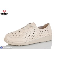 Кросівки жіночі на літо (8 пар р.37-42) бежевий  "SUBA"