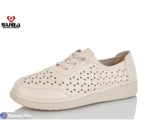 Кросівки жіночі на літо (8 пар р.37-42) бежевий  "SUBA"