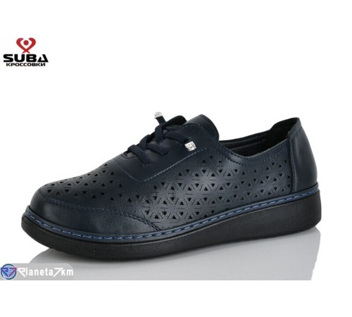 Кросівки жіночі на літо (8 пар р.37-42) синій  "SUBA"