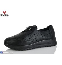 Кросівки жіночі на літо (8 пар р.37-42) чорний  "SUBA"