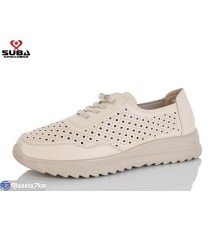 Кросівки жіночі на літо (8 пар р.37-42) бежевий  "SUBA"