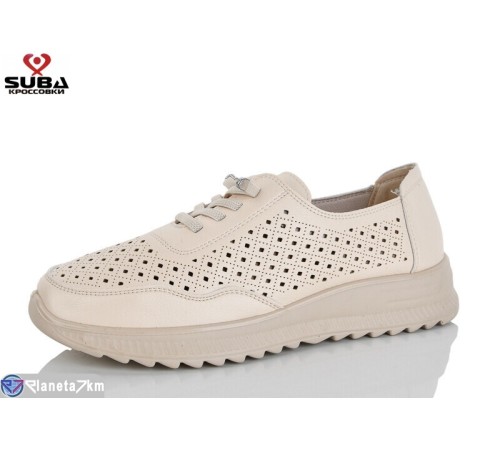 Кросівки жіночі на літо (8 пар р.37-42) бежевий  "SUBA"