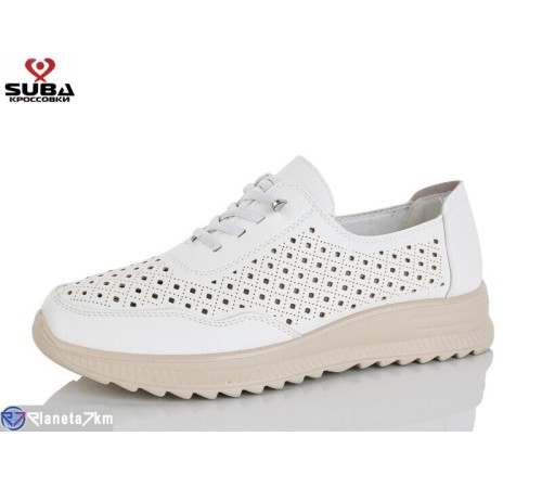 Кросівки жіночі на літо (8 пар р.37-42) білий  "SUBA"