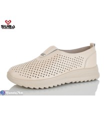 Туфлі жіночі на літо (8 пар р.37-42) бежевий  "SUBA"