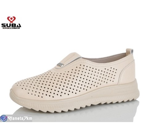Туфлі жіночі на літо (8 пар р.37-42) бежевий  "SUBA"