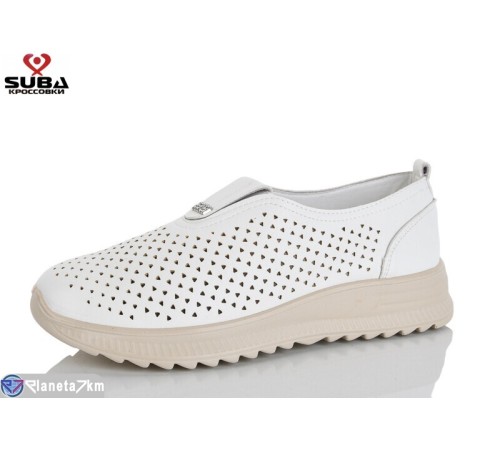 Туфлі жіночі на літо (8 пар р.37-42) білий  "SUBA"