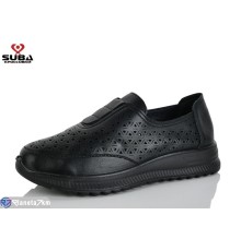 Туфлі жіночі на літо (8 пар р.37-42) чорний  "SUBA"