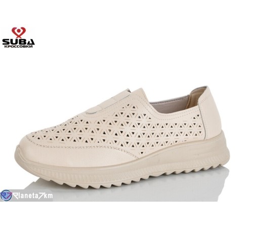 Туфлі жіночі на літо (8 пар р.37-42) бежевий  "SUBA"