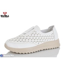 Туфлі жіночі на літо (8 пар р.37-42) білий  "SUBA"
